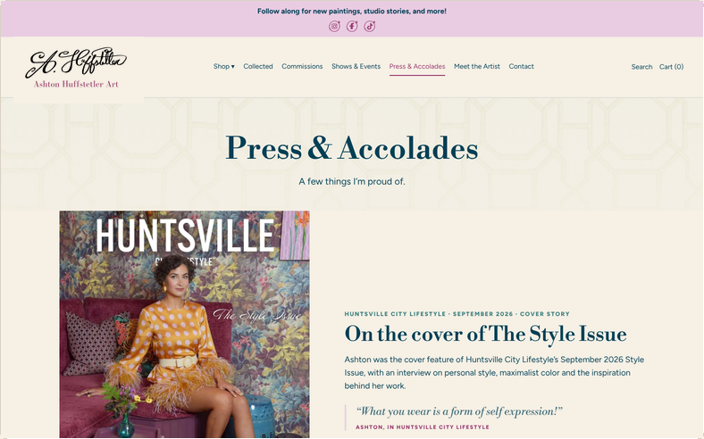 Press & Accolades after the redesign